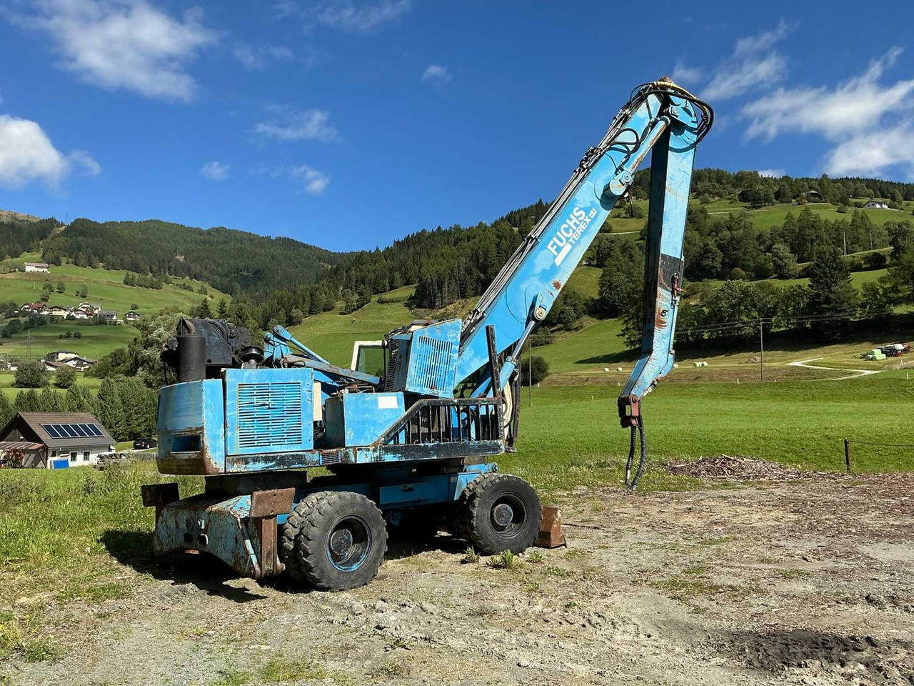 Fuchs Terex MHL340 - Pyöräalustainen kaivinkone: kuva Fuchs Terex MHL340 - Pyöräalustainen kaivinkone Fuchs Terex MHL340 - Pyöräalustainen kaivinkone: kuva Fuchs Terex MHL340 - Pyöräalustainen kaivinkone