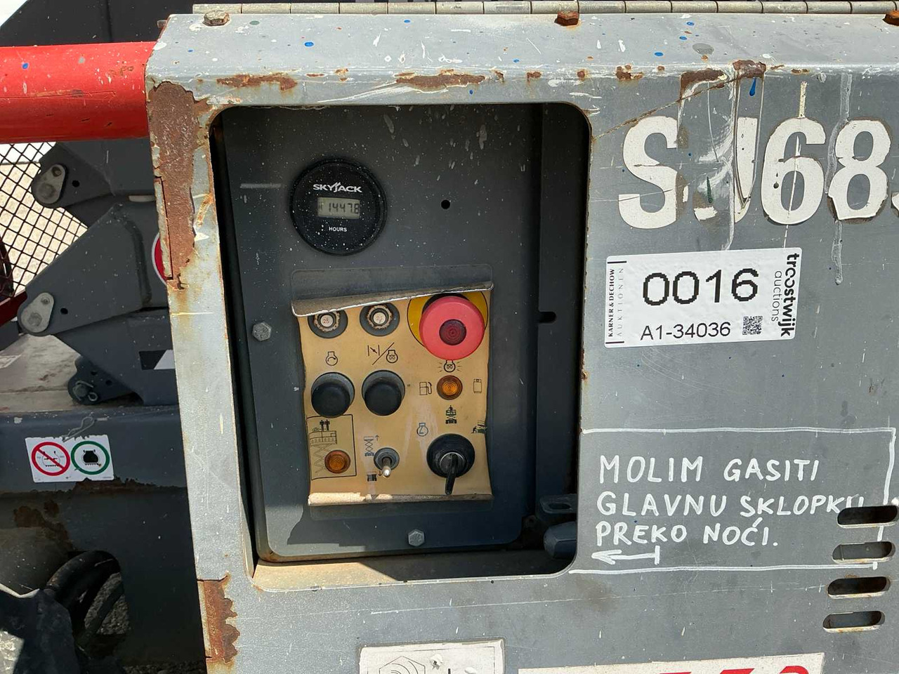 Henkilönostin Skyjack SJ6832RT 4x4: kuva Henkilönostin Skyjack SJ6832RT 4x4