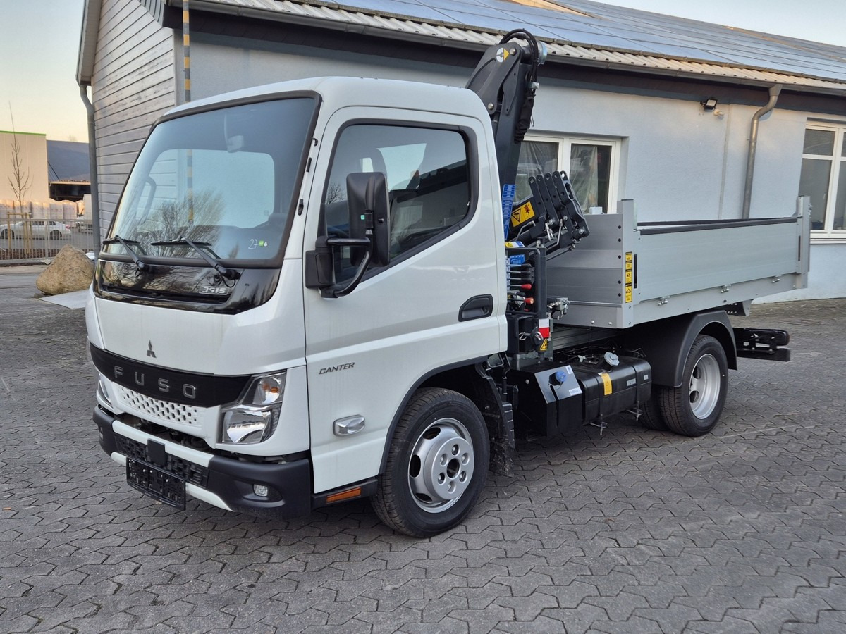 FUSO 3S15 Alukipper mit Ladekran 3 x hydr. - Kippilava-auto: kuva FUSO 3S15 Alukipper mit Ladekran 3 x hydr. - Kippilava-auto FUSO 3S15 Alukipper mit Ladekran 3 x hydr. - Kippilava-auto: kuva FUSO 3S15 Alukipper mit Ladekran 3 x hydr. - Kippilava-auto