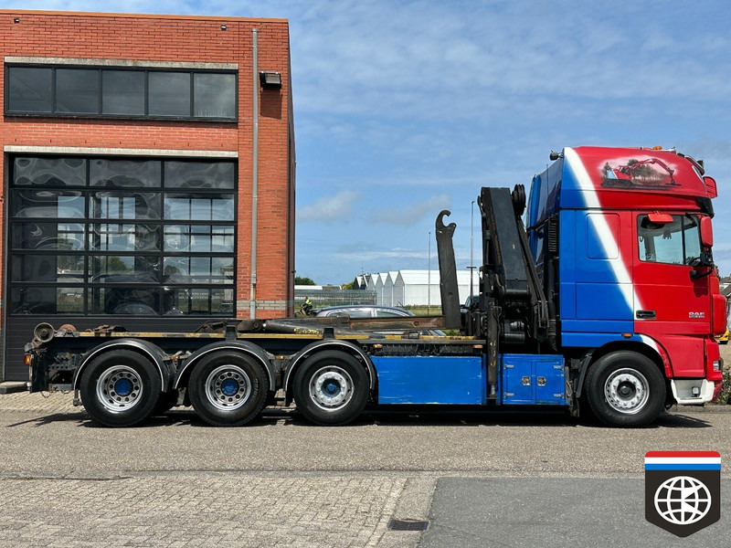 Nosturiauto DAF FAK XF105 510  * MANUAL 16x ZF ** PALLFINGER PK20002 ** PALIFT HOOK 25t ** 8X2/4: kuva Nosturiauto DAF FAK XF105 510  * MANUAL 16x ZF ** PALLFINGER PK20002 ** PALIFT HOOK 25t ** 8X2/4