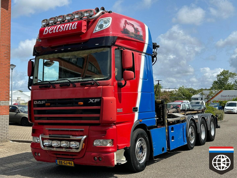 DAF FAK XF105 510 * MANUAL 16x ZF ** PALLFINGER PK20002 ** PALIFT HOOK 25t ** 8X2/4 - Nosturiauto: kuva DAF FAK XF105 510 * MANUAL 16x ZF ** PALLFINGER PK20002 ** PALIFT HOOK 25t ** 8X2/4 - Nosturiauto DAF FAK XF105 510 * MANUAL 16x ZF ** PALLFINGER PK20002 ** PALIFT HOOK 25t ** 8X2/4 - Nosturiauto: kuva DAF FAK XF105 510 * MANUAL 16x ZF ** PALLFINGER PK20002 ** PALIFT HOOK 25t ** 8X2/4 - Nosturiauto