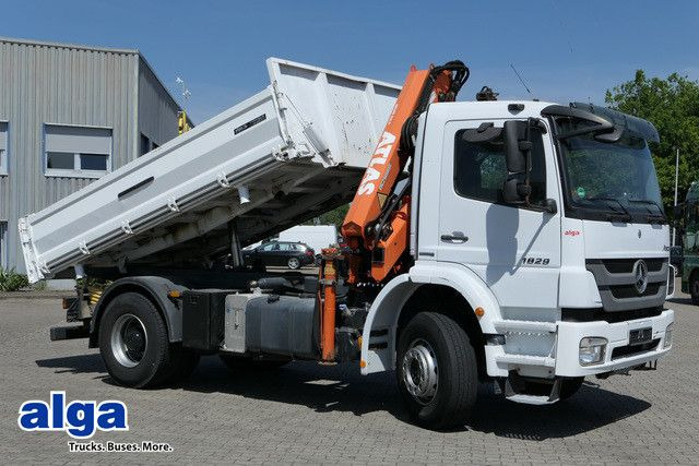 Mercedes-Benz 1829 K Axor, Atlas 116.3-A2L, AHK, Greifer,Klima - Kippiauto kuorma-auto, Nosturiauto: kuva Mercedes-Benz 1829 K Axor, Atlas 116.3-A2L, AHK, Greifer,Klima - Kippiauto kuorma-auto, Nosturiauto Mercedes-Benz 1829 K Axor, Atlas 116.3-A2L, AHK, Greifer,Klima - Kippiauto kuorma-auto, Nosturiauto: kuva Mercedes-Benz 1829 K Axor, Atlas 116.3-A2L, AHK, Greifer,Klima - Kippiauto kuorma-auto, Nosturiauto