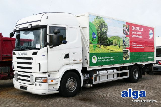 Scania R 420 LB4X2, Schwenkwand, LBW 2,0to., Retarder - Juomien kuljetukseen kuorma-auto: kuva Scania R 420 LB4X2, Schwenkwand, LBW 2,0to., Retarder - Juomien kuljetukseen kuorma-auto Scania R 420 LB4X2, Schwenkwand, LBW 2,0to., Retarder - Juomien kuljetukseen kuorma-auto: kuva Scania R 420 LB4X2, Schwenkwand, LBW 2,0to., Retarder - Juomien kuljetukseen kuorma-auto