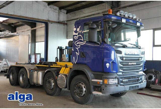 Scania R 500 8x4, Palfinger P24A, Knickarm, Retarder,AC - Koukkulava kuorma-auto: kuva Scania R 500 8x4, Palfinger P24A, Knickarm, Retarder,AC - Koukkulava kuorma-auto Scania R 500 8x4, Palfinger P24A, Knickarm, Retarder,AC - Koukkulava kuorma-auto: kuva Scania R 500 8x4, Palfinger P24A, Knickarm, Retarder,AC - Koukkulava kuorma-auto