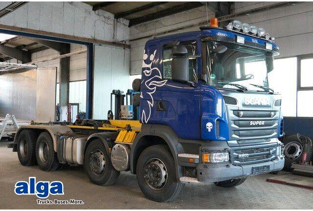 Scania R 500 8x4 Palfinger P24A, Retarder - Koukkulava kuorma-auto: kuva Scania R 500 8x4 Palfinger P24A, Retarder - Koukkulava kuorma-auto Scania R 500 8x4 Palfinger P24A, Retarder - Koukkulava kuorma-auto: kuva Scania R 500 8x4 Palfinger P24A, Retarder - Koukkulava kuorma-auto