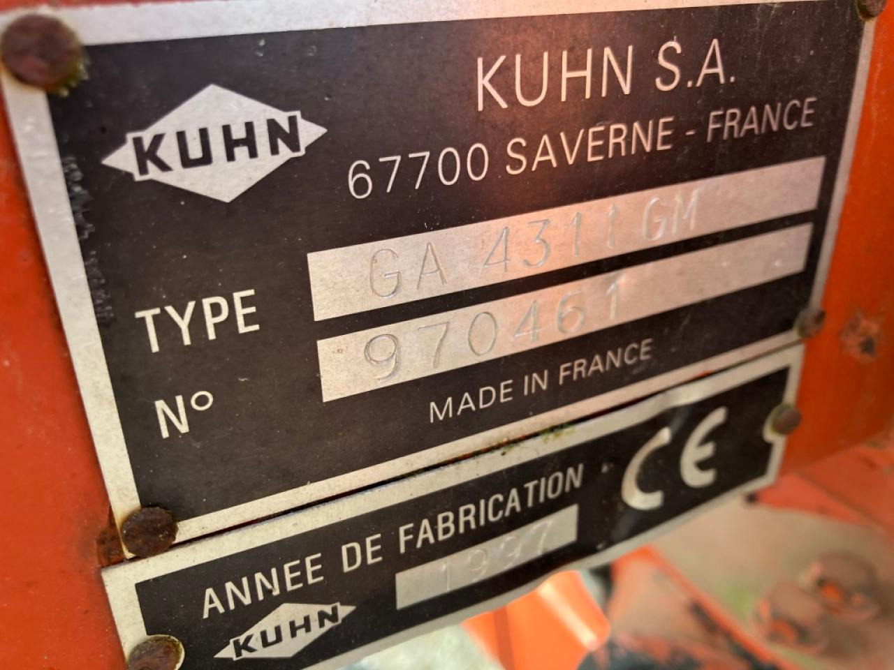 Kuhn GA 4311 GM - Pöyhin: kuva Kuhn GA 4311 GM - Pöyhin Kuhn GA 4311 GM - Pöyhin: kuva Kuhn GA 4311 GM - Pöyhin