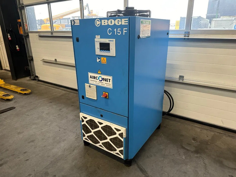 Boge C15F - 15 KW frequentiegeregelde schroefcompressor - Ilmakompressori: kuva Boge C15F - 15 KW frequentiegeregelde schroefcompressor - Ilmakompressori Boge C15F - 15 KW frequentiegeregelde schroefcompressor - Ilmakompressori: kuva Boge C15F - 15 KW frequentiegeregelde schroefcompressor - Ilmakompressori