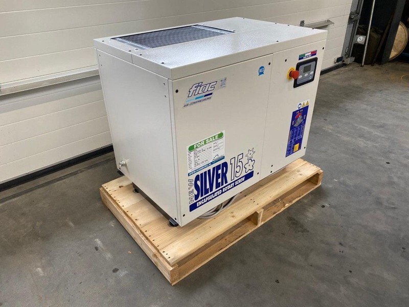Fiac NewSilver 15 1430 L / min 11 kW 10 Bar Elektrische Schroefcompressor Nieuw ! - Ilmakompressori: kuva Fiac NewSilver 15 1430 L / min 11 kW 10 Bar Elektrische Schroefcompressor Nieuw ! - Ilmakompressori Fiac NewSilver 15 1430 L / min 11 kW 10 Bar Elektrische Schroefcompressor Nieuw ! - Ilmakompressori: kuva Fiac NewSilver 15 1430 L / min 11 kW 10 Bar Elektrische Schroefcompressor Nieuw ! - Ilmakompressori