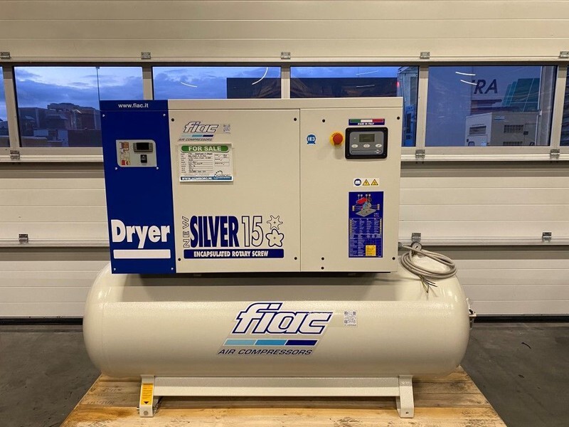 Fiac NewSilver D 15 / 500 NewSilver D 15 / 500 - 1430 L / min 11 kW 10 bar Elektrische Schroefcompressor + Droger - Ilmakompressori: kuva Fiac NewSilver D 15 / 500 NewSilver D 15 / 500 - 1430 L / min 11 kW 10 bar Elektrische Schroefcompressor + Droger - Ilmakompressori Fiac NewSilver D 15 / 500 NewSilver D 15 / 500 - 1430 L / min 11 kW 10 bar Elektrische Schroefcompressor + Droger - Ilmakompressori: kuva Fiac NewSilver D 15 / 500 NewSilver D 15 / 500 - 1430 L / min 11 kW 10 bar Elektrische Schroefcompressor + Droger - Ilmakompressori
