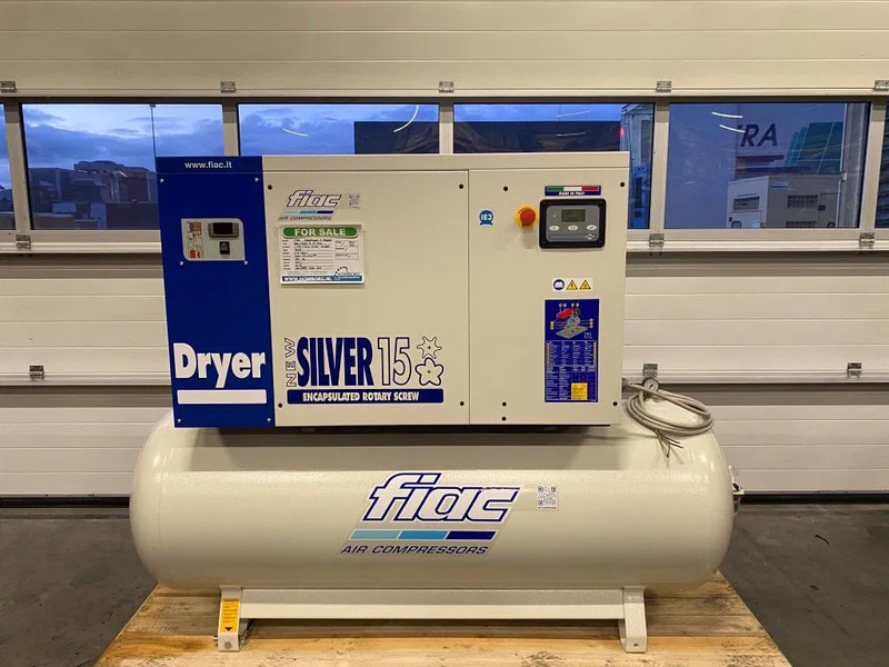 Fiac NewSilver D 15 / 500 NewSilver D 15 / 500 - 1430 L / min 11 kW 10 bar Elektrische Schroefcompressor + Droger - Ilmakompressori: kuva Fiac NewSilver D 15 / 500 NewSilver D 15 / 500 - 1430 L / min 11 kW 10 bar Elektrische Schroefcompressor + Droger - Ilmakompressori Fiac NewSilver D 15 / 500 NewSilver D 15 / 500 - 1430 L / min 11 kW 10 bar Elektrische Schroefcompressor + Droger - Ilmakompressori: kuva Fiac NewSilver D 15 / 500 NewSilver D 15 / 500 - 1430 L / min 11 kW 10 bar Elektrische Schroefcompressor + Droger - Ilmakompressori