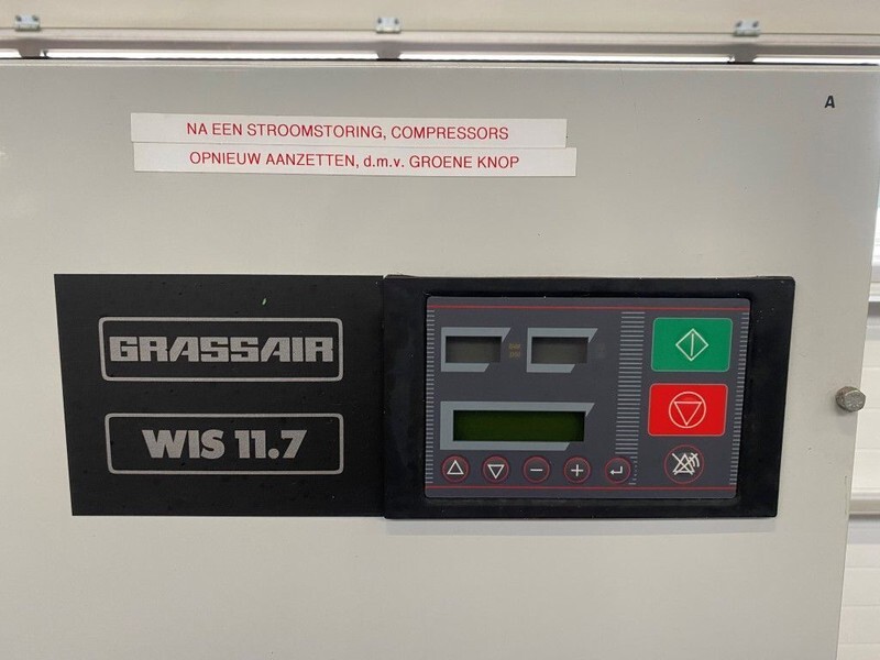 Grassair WIS 11.7 Silent 4 kW 550 L / min 12 Bar Schroefcompressor - Ilmakompressori: kuva Grassair WIS 11.7 Silent 4 kW 550 L / min 12 Bar Schroefcompressor - Ilmakompressori Grassair WIS 11.7 Silent 4 kW 550 L / min 12 Bar Schroefcompressor - Ilmakompressori: kuva Grassair WIS 11.7 Silent 4 kW 550 L / min 12 Bar Schroefcompressor - Ilmakompressori