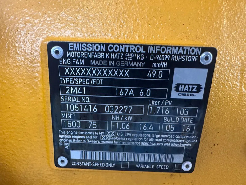 Hatz 2M41 Stamford 17.5 kVA generatorset - Sähkögeneraattori: kuva Hatz 2M41 Stamford 17.5 kVA generatorset - Sähkögeneraattori Hatz 2M41 Stamford 17.5 kVA generatorset - Sähkögeneraattori: kuva Hatz 2M41 Stamford 17.5 kVA generatorset - Sähkögeneraattori