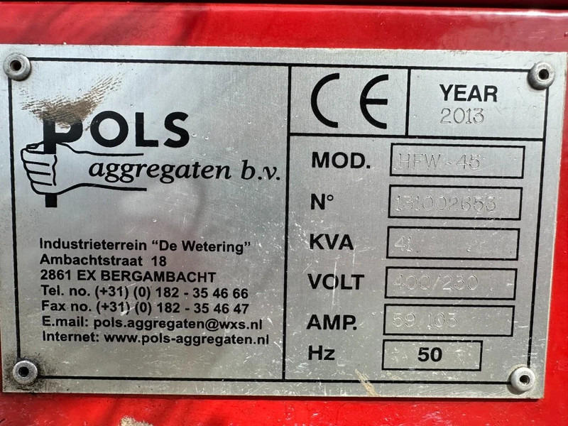 Himoinsa HFW 45 Iveco FPT Mecc Alte Spa 45 kVA Silent generatorset - Sähkögeneraattori: kuva Himoinsa HFW 45 Iveco FPT Mecc Alte Spa 45 kVA Silent generatorset - Sähkögeneraattori Himoinsa HFW 45 Iveco FPT Mecc Alte Spa 45 kVA Silent generatorset - Sähkögeneraattori: kuva Himoinsa HFW 45 Iveco FPT Mecc Alte Spa 45 kVA Silent generatorset - Sähkögeneraattori