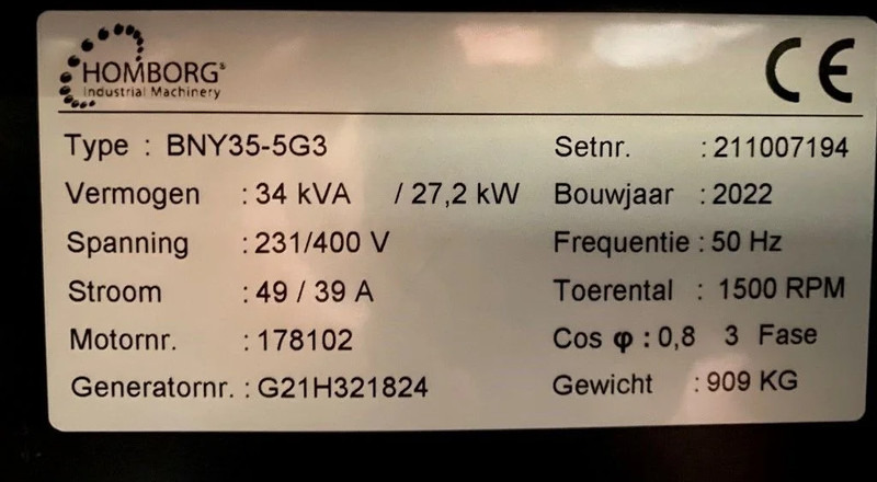 Himoinsa Yanmar Stamford 35 kVA Supersilent Generatorset Nieuw ! - Sähkögeneraattori: kuva Himoinsa Yanmar Stamford 35 kVA Supersilent Generatorset Nieuw ! - Sähkögeneraattori Himoinsa Yanmar Stamford 35 kVA Supersilent Generatorset Nieuw ! - Sähkögeneraattori: kuva Himoinsa Yanmar Stamford 35 kVA Supersilent Generatorset Nieuw ! - Sähkögeneraattori