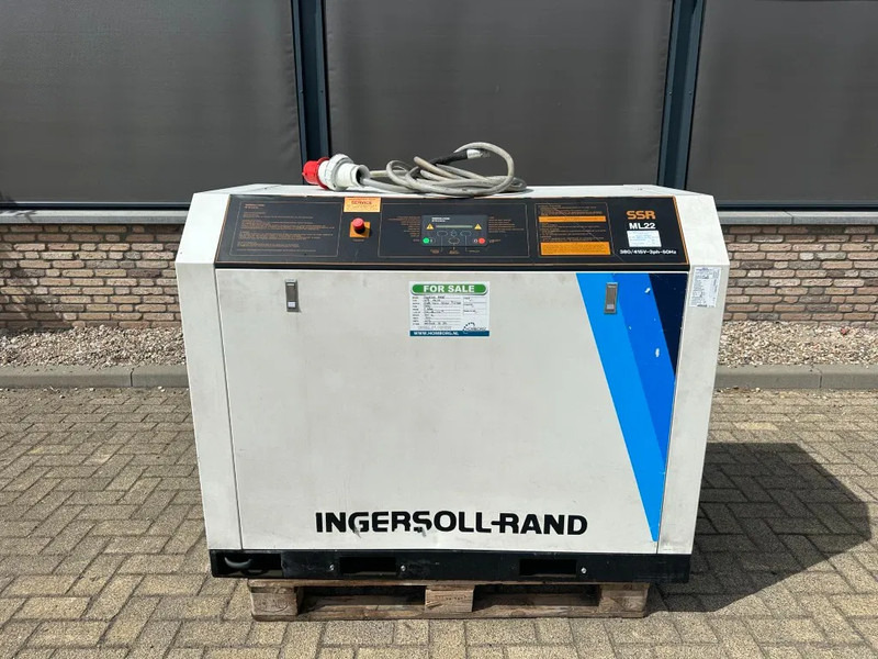 Ingersoll Rand SSR ML22 Elektrische Schroefcompressor 25 kW 3480 L / min 7.5 Bar - Ilmakompressori: kuva Ingersoll Rand SSR ML22 Elektrische Schroefcompressor 25 kW 3480 L / min 7.5 Bar - Ilmakompressori Ingersoll Rand SSR ML22 Elektrische Schroefcompressor 25 kW 3480 L / min 7.5 Bar - Ilmakompressori: kuva Ingersoll Rand SSR ML22 Elektrische Schroefcompressor 25 kW 3480 L / min 7.5 Bar - Ilmakompressori