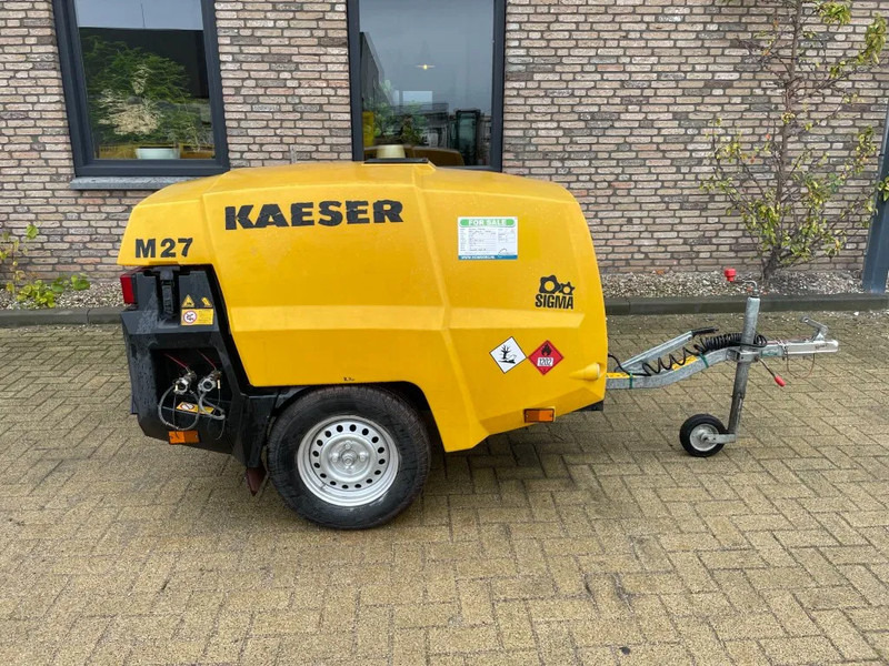 Kaeser M27 Kubota 2,7 m3 / min 7 Bar 18 kW Mobiele Silent Diesel Compressor - Ilmakompressori: kuva Kaeser M27 Kubota 2,7 m3 / min 7 Bar 18 kW Mobiele Silent Diesel Compressor - Ilmakompressori Kaeser M27 Kubota 2,7 m3 / min 7 Bar 18 kW Mobiele Silent Diesel Compressor - Ilmakompressori: kuva Kaeser M27 Kubota 2,7 m3 / min 7 Bar 18 kW Mobiele Silent Diesel Compressor - Ilmakompressori