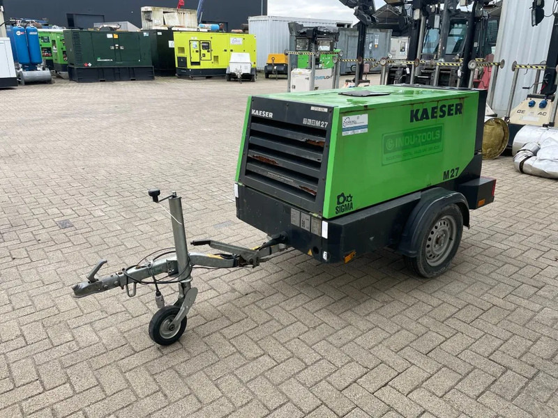 Kaeser M27 Kubota 2,7 m3 / min 7 Bar 18 kW Mobiele Silent Diesel Compressor - Ilmakompressori: kuva Kaeser M27 Kubota 2,7 m3 / min 7 Bar 18 kW Mobiele Silent Diesel Compressor - Ilmakompressori Kaeser M27 Kubota 2,7 m3 / min 7 Bar 18 kW Mobiele Silent Diesel Compressor - Ilmakompressori: kuva Kaeser M27 Kubota 2,7 m3 / min 7 Bar 18 kW Mobiele Silent Diesel Compressor - Ilmakompressori