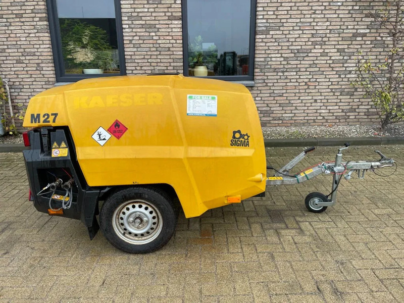 Kaeser M27 Kubota 2,7 m3 / min 7 Bar 18 kW Mobiele Silent Diesel Compressor - Ilmakompressori: kuva Kaeser M27 Kubota 2,7 m3 / min 7 Bar 18 kW Mobiele Silent Diesel Compressor - Ilmakompressori Kaeser M27 Kubota 2,7 m3 / min 7 Bar 18 kW Mobiele Silent Diesel Compressor - Ilmakompressori: kuva Kaeser M27 Kubota 2,7 m3 / min 7 Bar 18 kW Mobiele Silent Diesel Compressor - Ilmakompressori
