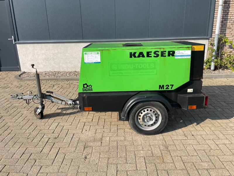 Kaeser M27 Kubota 2,7 m3 / min 7 Bar 18 kW Mobiele Silent Diesel Compressor - Ilmakompressori: kuva Kaeser M27 Kubota 2,7 m3 / min 7 Bar 18 kW Mobiele Silent Diesel Compressor - Ilmakompressori Kaeser M27 Kubota 2,7 m3 / min 7 Bar 18 kW Mobiele Silent Diesel Compressor - Ilmakompressori: kuva Kaeser M27 Kubota 2,7 m3 / min 7 Bar 18 kW Mobiele Silent Diesel Compressor - Ilmakompressori