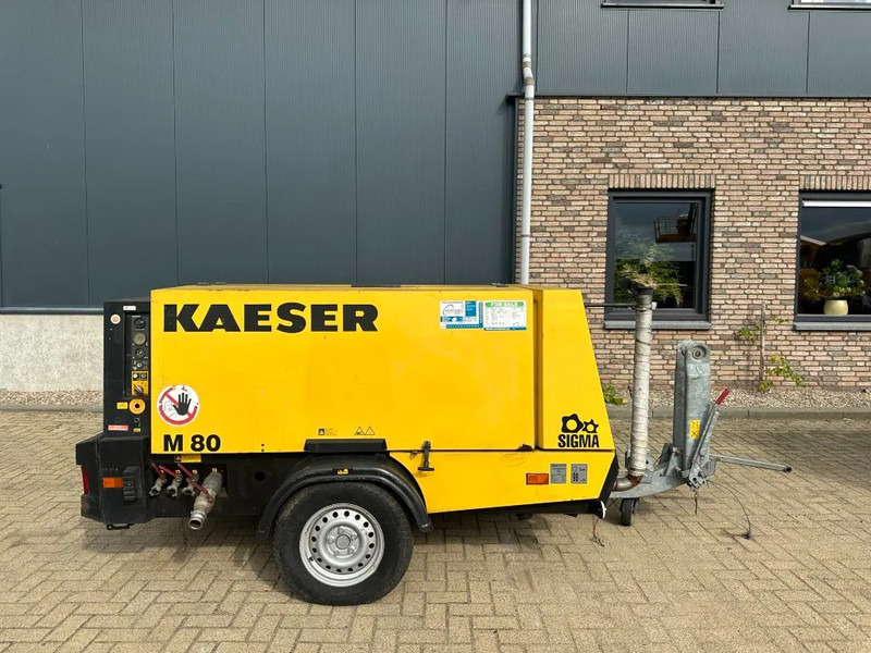 Kaeser M80 Kubota 8.1 m3 / min 7 Bar 55 kW Mobiele Silent Diesel Compressor - Ilmakompressori: kuva Kaeser M80 Kubota 8.1 m3 / min 7 Bar 55 kW Mobiele Silent Diesel Compressor - Ilmakompressori Kaeser M80 Kubota 8.1 m3 / min 7 Bar 55 kW Mobiele Silent Diesel Compressor - Ilmakompressori: kuva Kaeser M80 Kubota 8.1 m3 / min 7 Bar 55 kW Mobiele Silent Diesel Compressor - Ilmakompressori