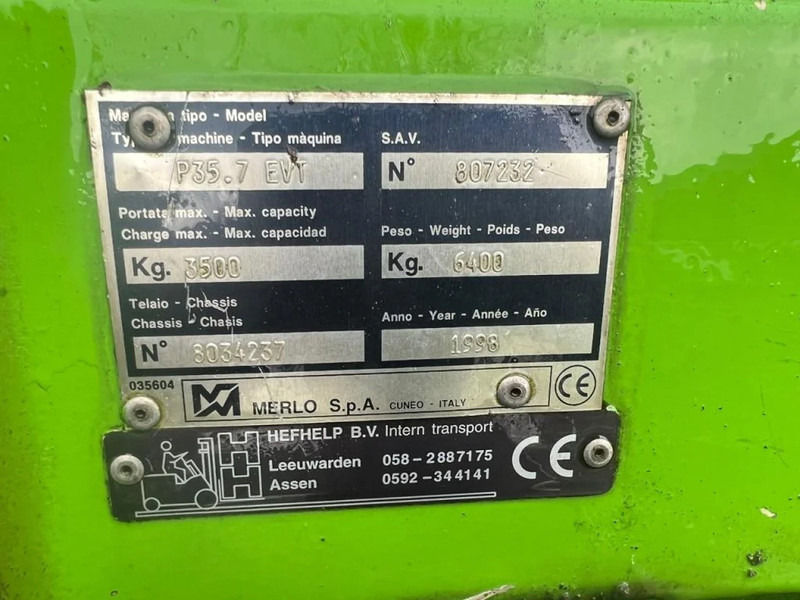 Merlo P35.7 EVT Perkins Diesel 3.5 ton Verreiker - Kurottaja: kuva Merlo P35.7 EVT Perkins Diesel 3.5 ton Verreiker - Kurottaja Merlo P35.7 EVT Perkins Diesel 3.5 ton Verreiker - Kurottaja: kuva Merlo P35.7 EVT Perkins Diesel 3.5 ton Verreiker - Kurottaja