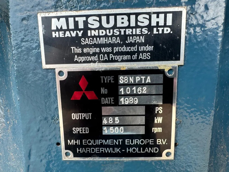 Mitsubishi S8NPTA 510 kVA Marine generatorset as New ! 181 hours ! - Sähkögeneraattori: kuva Mitsubishi S8NPTA 510 kVA Marine generatorset as New ! 181 hours ! - Sähkögeneraattori Mitsubishi S8NPTA 510 kVA Marine generatorset as New ! 181 hours ! - Sähkögeneraattori: kuva Mitsubishi S8NPTA 510 kVA Marine generatorset as New ! 181 hours ! - Sähkögeneraattori