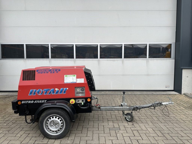 Rotair MDVN 22 K Kubota 2000 L / min 6.5 Bar Mobiele Diesel Compressor as New ! - Ilmakompressori: kuva Rotair MDVN 22 K Kubota 2000 L / min 6.5 Bar Mobiele Diesel Compressor as New ! - Ilmakompressori Rotair MDVN 22 K Kubota 2000 L / min 6.5 Bar Mobiele Diesel Compressor as New ! - Ilmakompressori: kuva Rotair MDVN 22 K Kubota 2000 L / min 6.5 Bar Mobiele Diesel Compressor as New ! - Ilmakompressori