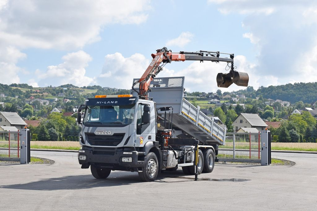Iveco TRAKKER 410*Kipper 5,20m*ATLAS 165.2E * FUNK/6x4 - Kippiauto kuorma-auto, Nosturiauto: kuva Iveco TRAKKER 410*Kipper 5,20m*ATLAS 165.2E * FUNK/6x4 - Kippiauto kuorma-auto, Nosturiauto Iveco TRAKKER 410*Kipper 5,20m*ATLAS 165.2E * FUNK/6x4 - Kippiauto kuorma-auto, Nosturiauto: kuva Iveco TRAKKER 410*Kipper 5,20m*ATLAS 165.2E * FUNK/6x4 - Kippiauto kuorma-auto, Nosturiauto