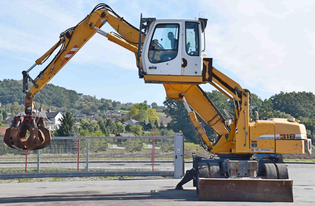 Pyöräalustainen kaivinkone Liebherr PELLE A316 * Umschlagbagger * Topzustand!: kuva Pyöräalustainen kaivinkone Liebherr PELLE A316 * Umschlagbagger * Topzustand!