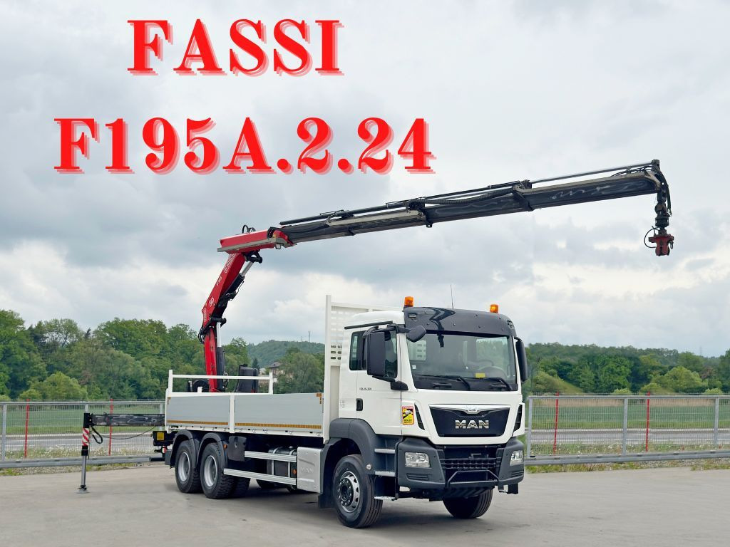 MAN TGS 26.360* FASSI F195A.2.24 / FUNK * 6x4 * TOP - Nosturiauto: kuva MAN TGS 26.360* FASSI F195A.2.24 / FUNK * 6x4 * TOP - Nosturiauto MAN TGS 26.360* FASSI F195A.2.24 / FUNK * 6x4 * TOP - Nosturiauto: kuva MAN TGS 26.360* FASSI F195A.2.24 / FUNK * 6x4 * TOP - Nosturiauto