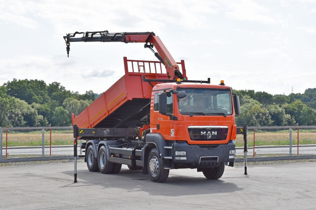 MAN TGS 26.360 Kipper 6,10m* PK 16001 - KB/FUNK* 6x4 - Nosturiauto, Kippiauto kuorma-auto: kuva MAN TGS 26.360 Kipper 6,10m* PK 16001 - KB/FUNK* 6x4 - Nosturiauto, Kippiauto kuorma-auto MAN TGS 26.360 Kipper 6,10m* PK 16001 - KB/FUNK* 6x4 - Nosturiauto, Kippiauto kuorma-auto: kuva MAN TGS 26.360 Kipper 6,10m* PK 16001 - KB/FUNK* 6x4 - Nosturiauto, Kippiauto kuorma-auto