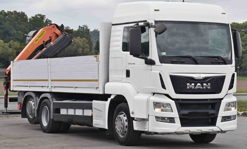 MAN TGS 26.440 * PRITSCHE 6,90 m + PK 16001 - K - Nosturiauto, Lava-kuorma-auto: kuva MAN TGS 26.440 * PRITSCHE 6,90 m + PK 16001 - K - Nosturiauto, Lava-kuorma-auto MAN TGS 26.440 * PRITSCHE 6,90 m + PK 16001 - K - Nosturiauto, Lava-kuorma-auto: kuva MAN TGS 26.440 * PRITSCHE 6,90 m + PK 16001 - K - Nosturiauto, Lava-kuorma-auto