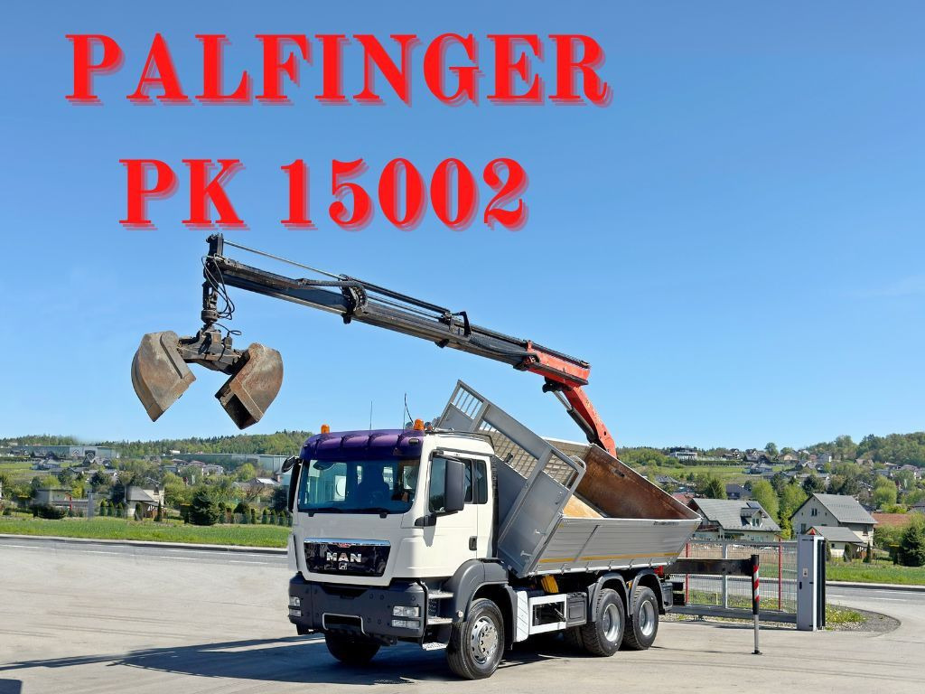 MAN TGS 33.360*KIPPER 4,95 m *PK 15002 * 6x4 - Nosturiauto: kuva MAN TGS 33.360*KIPPER 4,95 m *PK 15002 * 6x4 - Nosturiauto MAN TGS 33.360*KIPPER 4,95 m *PK 15002 * 6x4 - Nosturiauto: kuva MAN TGS 33.360*KIPPER 4,95 m *PK 15002 * 6x4 - Nosturiauto