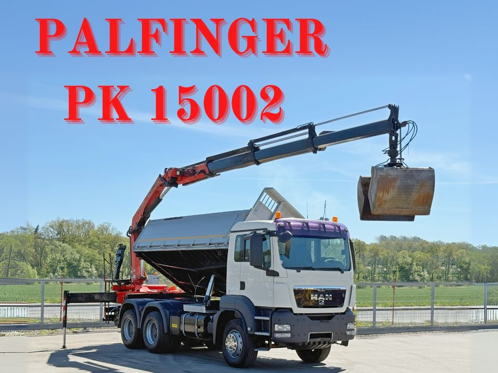 MAN TGS 33.360*KIPPER 4,95 m *PK 15002 * 6x4 - Kippiauto kuorma-auto, Nosturiauto: kuva MAN TGS 33.360*KIPPER 4,95 m *PK 15002 * 6x4 - Kippiauto kuorma-auto, Nosturiauto MAN TGS 33.360*KIPPER 4,95 m *PK 15002 * 6x4 - Kippiauto kuorma-auto, Nosturiauto: kuva MAN TGS 33.360*KIPPER 4,95 m *PK 15002 * 6x4 - Kippiauto kuorma-auto, Nosturiauto