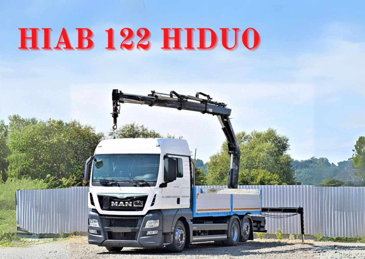 MAN TGX 26.440 Pritsche 6,20 m+HIAB 122 HIDUO/FUNK - Nosturiauto: kuva MAN TGX 26.440 Pritsche 6,20 m+HIAB 122 HIDUO/FUNK - Nosturiauto MAN TGX 26.440 Pritsche 6,20 m+HIAB 122 HIDUO/FUNK - Nosturiauto: kuva MAN TGX 26.440 Pritsche 6,20 m+HIAB 122 HIDUO/FUNK - Nosturiauto