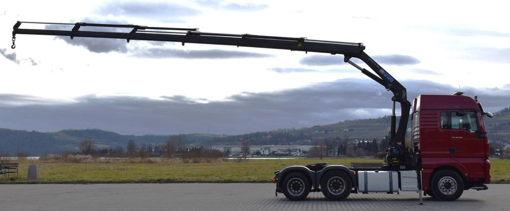 MAN TGX 28.480 Sattelzugmaschine + HMF 2120 K5/FUNK - Nosturiauto: kuva MAN TGX 28.480 Sattelzugmaschine + HMF 2120 K5/FUNK - Nosturiauto MAN TGX 28.480 Sattelzugmaschine + HMF 2120 K5/FUNK - Nosturiauto: kuva MAN TGX 28.480 Sattelzugmaschine + HMF 2120 K5/FUNK - Nosturiauto