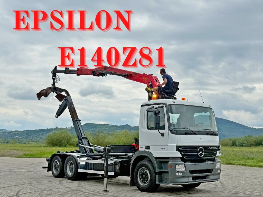 Mercedes-Benz ACTROS 2541 * ABROLLKIPPER * EPSILON E140Z81*TOP - Koukkulava kuorma-auto, Nosturiauto: kuva Mercedes-Benz ACTROS 2541 * ABROLLKIPPER * EPSILON E140Z81*TOP - Koukkulava kuorma-auto, Nosturiauto Mercedes-Benz ACTROS 2541 * ABROLLKIPPER * EPSILON E140Z81*TOP - Koukkulava kuorma-auto, Nosturiauto: kuva Mercedes-Benz ACTROS 2541 * ABROLLKIPPER * EPSILON E140Z81*TOP - Koukkulava kuorma-auto, Nosturiauto