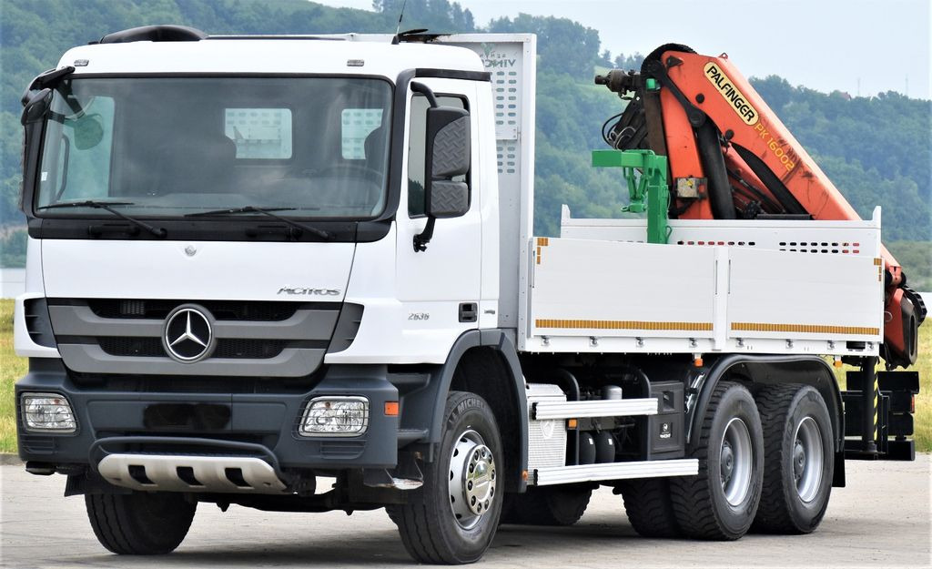 Mercedes-Benz ACTROS 2636 * PK 16002 C + FUNK/6x4 - Nosturiauto, Lava-kuorma-auto: kuva Mercedes-Benz ACTROS 2636 * PK 16002 C + FUNK/6x4 - Nosturiauto, Lava-kuorma-auto Mercedes-Benz ACTROS 2636 * PK 16002 C + FUNK/6x4 - Nosturiauto, Lava-kuorma-auto: kuva Mercedes-Benz ACTROS 2636 * PK 16002 C + FUNK/6x4 - Nosturiauto, Lava-kuorma-auto