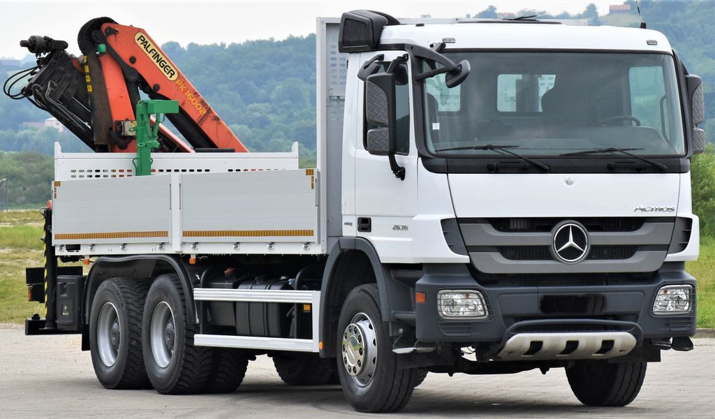 Mercedes-Benz ACTROS 2636 * PK 16002 C + FUNK/6x4 - Nosturiauto, Lava-kuorma-auto: kuva Mercedes-Benz ACTROS 2636 * PK 16002 C + FUNK/6x4 - Nosturiauto, Lava-kuorma-auto Mercedes-Benz ACTROS 2636 * PK 16002 C + FUNK/6x4 - Nosturiauto, Lava-kuorma-auto: kuva Mercedes-Benz ACTROS 2636 * PK 16002 C + FUNK/6x4 - Nosturiauto, Lava-kuorma-auto