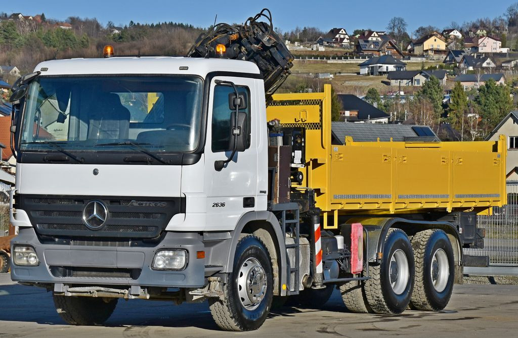 Mercedes-Benz ACTROS 2636 * TEREX 165.2E - A4 + FUNK/6x4  - Nosturiauto, Kippiauto kuorma-auto: kuva Mercedes-Benz ACTROS 2636 * TEREX 165.2E - A4 + FUNK/6x4  - Nosturiauto, Kippiauto kuorma-auto Mercedes-Benz ACTROS 2636 * TEREX 165.2E - A4 + FUNK/6x4  - Nosturiauto, Kippiauto kuorma-auto: kuva Mercedes-Benz ACTROS 2636 * TEREX 165.2E - A4 + FUNK/6x4  - Nosturiauto, Kippiauto kuorma-auto