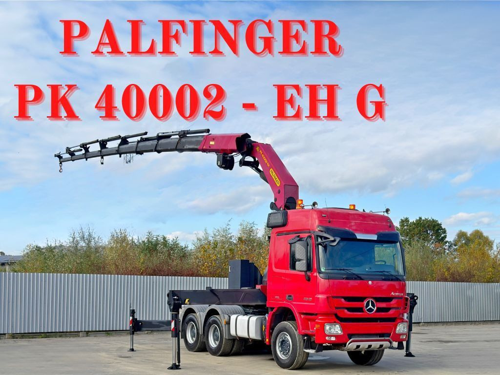 Mercedes-Benz ACTROS 2646 * PK 40002 - EH G + FUNK / 6x4 * TOP - Nosturiauto: kuva  Mercedes-Benz ACTROS 2646 * PK 40002 - EH G + FUNK / 6x4 * TOP - Nosturiauto Mercedes-Benz ACTROS 2646 * PK 40002 - EH G + FUNK / 6x4 * TOP - Nosturiauto: kuva  Mercedes-Benz ACTROS 2646 * PK 40002 - EH G + FUNK / 6x4 * TOP - Nosturiauto