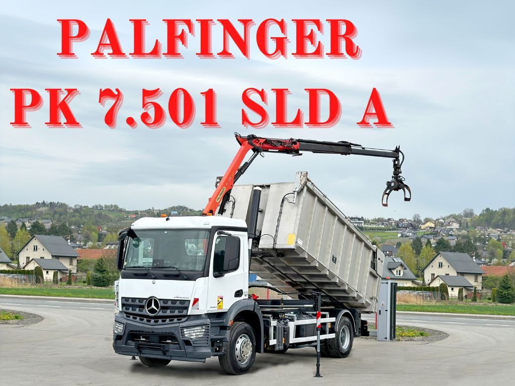 Mercedes-Benz AROCS 1830* KIPPER 5,00m * PK 7.501 SLD A + FUNK - Kippiauto kuorma-auto, Nosturiauto: kuva Mercedes-Benz AROCS 1830* KIPPER 5,00m * PK 7.501 SLD A + FUNK - Kippiauto kuorma-auto, Nosturiauto Mercedes-Benz AROCS 1830* KIPPER 5,00m * PK 7.501 SLD A + FUNK - Kippiauto kuorma-auto, Nosturiauto: kuva Mercedes-Benz AROCS 1830* KIPPER 5,00m * PK 7.501 SLD A + FUNK - Kippiauto kuorma-auto, Nosturiauto