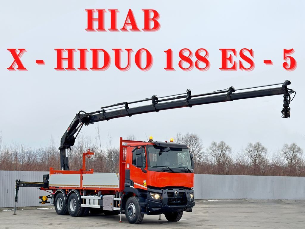 Renault C 430 *HIAB X - HIPRO 188 ES - 5 + FUNK* 6x4 - Nosturiauto: kuva Renault C 430 *HIAB X - HIPRO 188 ES - 5 + FUNK* 6x4 - Nosturiauto Renault C 430 *HIAB X - HIPRO 188 ES - 5 + FUNK* 6x4 - Nosturiauto: kuva Renault C 430 *HIAB X - HIPRO 188 ES - 5 + FUNK* 6x4 - Nosturiauto