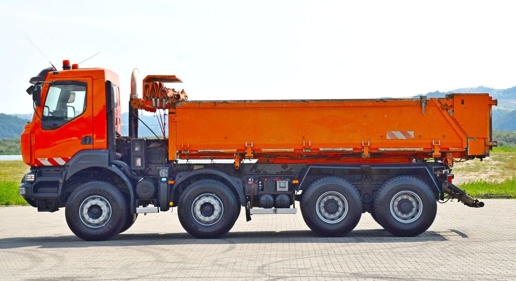 Kippiauto kuorma-auto Renault Kerax 370 DXI * Kipper 5,80 m * Bordmatic * 8x4!: kuva Kippiauto kuorma-auto Renault Kerax 370 DXI * Kipper 5,80 m * Bordmatic * 8x4!