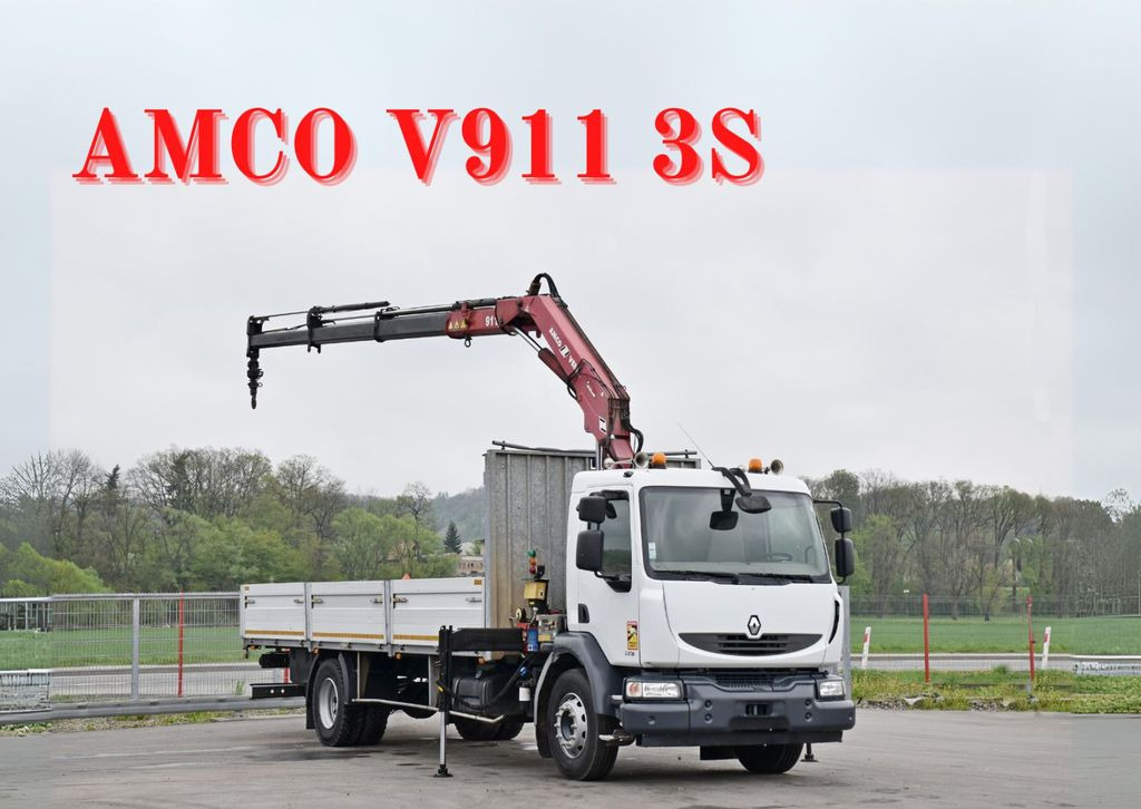 Renault MIDLUM 220 DXI *PRITSCHE 7,35m * KRAN + FUNK - Nosturiauto, Lava-kuorma-auto: kuva Renault MIDLUM 220 DXI *PRITSCHE 7,35m * KRAN + FUNK - Nosturiauto, Lava-kuorma-auto Renault MIDLUM 220 DXI *PRITSCHE 7,35m * KRAN + FUNK - Nosturiauto, Lava-kuorma-auto: kuva Renault MIDLUM 220 DXI *PRITSCHE 7,35m * KRAN + FUNK - Nosturiauto, Lava-kuorma-auto
