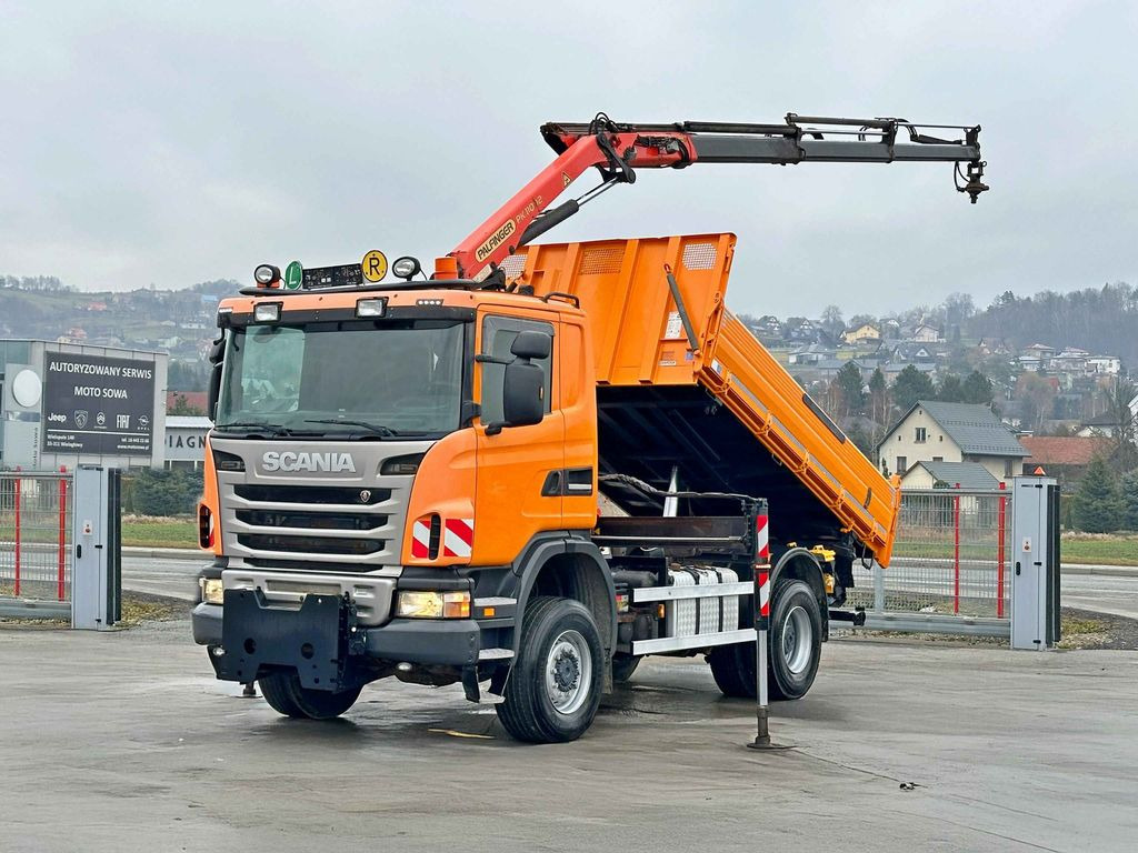 Scania G360 Kipper 4,10m *PK 11002 B + FUNK *4x4 - Kippiauto kuorma-auto, Nosturiauto: kuva Scania G360 Kipper 4,10m *PK 11002 B + FUNK *4x4 - Kippiauto kuorma-auto, Nosturiauto Scania G360 Kipper 4,10m *PK 11002 B + FUNK *4x4 - Kippiauto kuorma-auto, Nosturiauto: kuva Scania G360 Kipper 4,10m *PK 11002 B + FUNK *4x4 - Kippiauto kuorma-auto, Nosturiauto