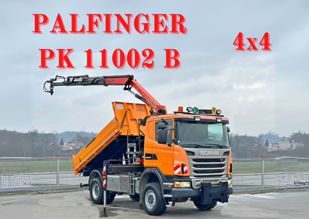 Scania G360 Kipper 4,10m *PK 11002 B + FUNK *4x4 - Kippiauto kuorma-auto, Nosturiauto: kuva Scania G360 Kipper 4,10m *PK 11002 B + FUNK *4x4 - Kippiauto kuorma-auto, Nosturiauto Scania G360 Kipper 4,10m *PK 11002 B + FUNK *4x4 - Kippiauto kuorma-auto, Nosturiauto: kuva Scania G360 Kipper 4,10m *PK 11002 B + FUNK *4x4 - Kippiauto kuorma-auto, Nosturiauto