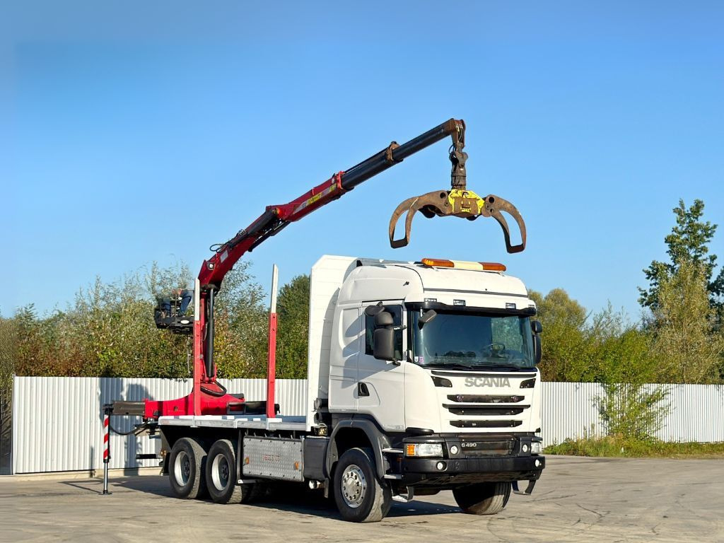 Scania G490* HOLZTRANSPORTER * PENZ 12Z8.70* 6x6 - Nosturiauto: kuva Scania G490* HOLZTRANSPORTER * PENZ 12Z8.70* 6x6 - Nosturiauto Scania G490* HOLZTRANSPORTER * PENZ 12Z8.70* 6x6 - Nosturiauto: kuva Scania G490* HOLZTRANSPORTER * PENZ 12Z8.70* 6x6 - Nosturiauto
