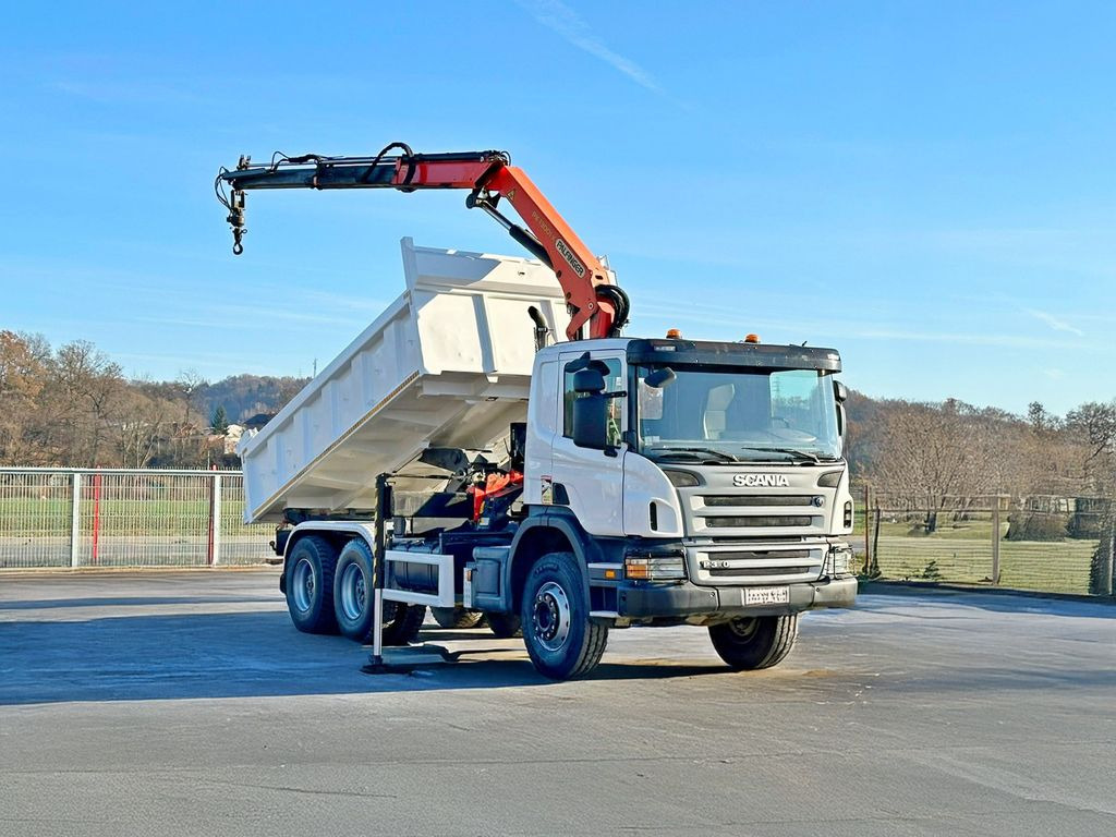 Scania P 360 Kipper 4,70 m * PK 13001-KA + FUNK * 6x4 - Nosturiauto, Kippiauto kuorma-auto: kuva Scania P 360 Kipper 4,70 m * PK 13001-KA + FUNK * 6x4 - Nosturiauto, Kippiauto kuorma-auto Scania P 360 Kipper 4,70 m * PK 13001-KA + FUNK * 6x4 - Nosturiauto, Kippiauto kuorma-auto: kuva Scania P 360 Kipper 4,70 m * PK 13001-KA + FUNK * 6x4 - Nosturiauto, Kippiauto kuorma-auto