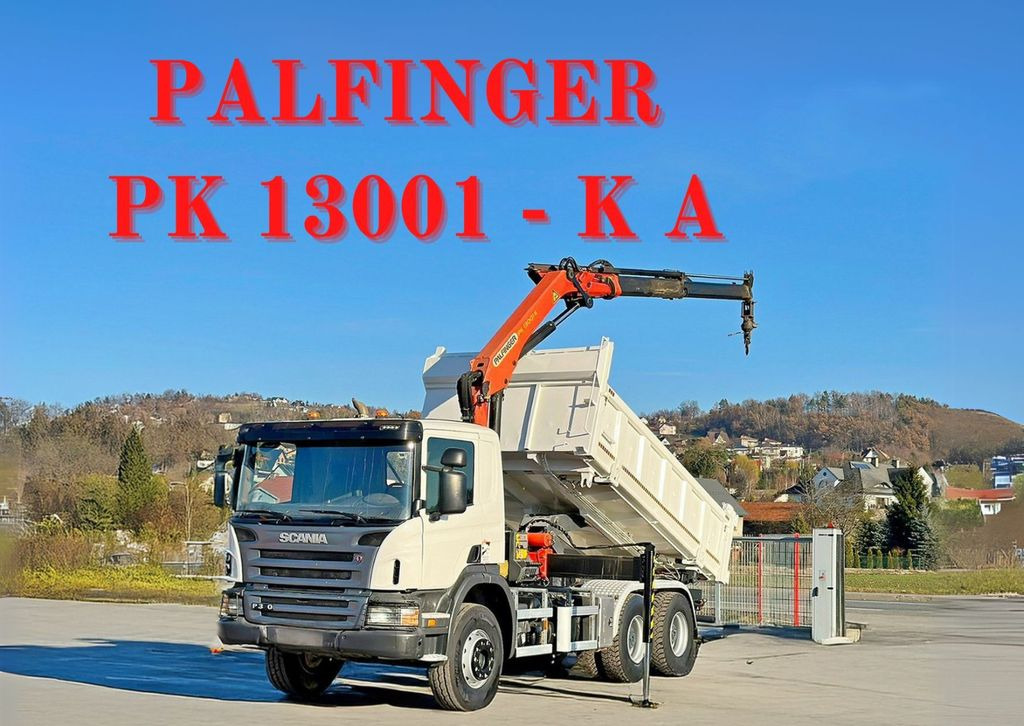 Scania P 360 Kipper 4,70 m * PK 13001-KA + FUNK * 6x4 - Nosturiauto, Kippiauto kuorma-auto: kuva Scania P 360 Kipper 4,70 m * PK 13001-KA + FUNK * 6x4 - Nosturiauto, Kippiauto kuorma-auto Scania P 360 Kipper 4,70 m * PK 13001-KA + FUNK * 6x4 - Nosturiauto, Kippiauto kuorma-auto: kuva Scania P 360 Kipper 4,70 m * PK 13001-KA + FUNK * 6x4 - Nosturiauto, Kippiauto kuorma-auto